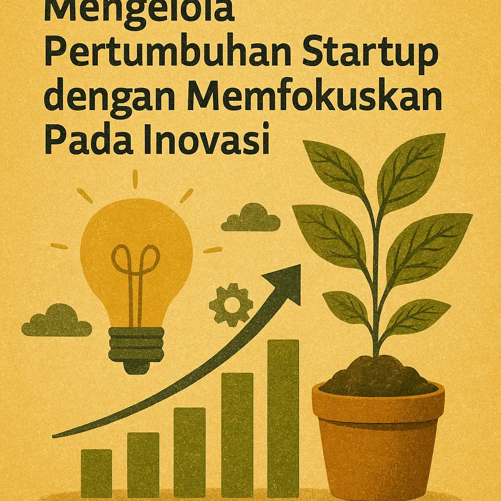 Mengelola Pertumbuhan Startup dengan Memfokuskan Pada Inovasi