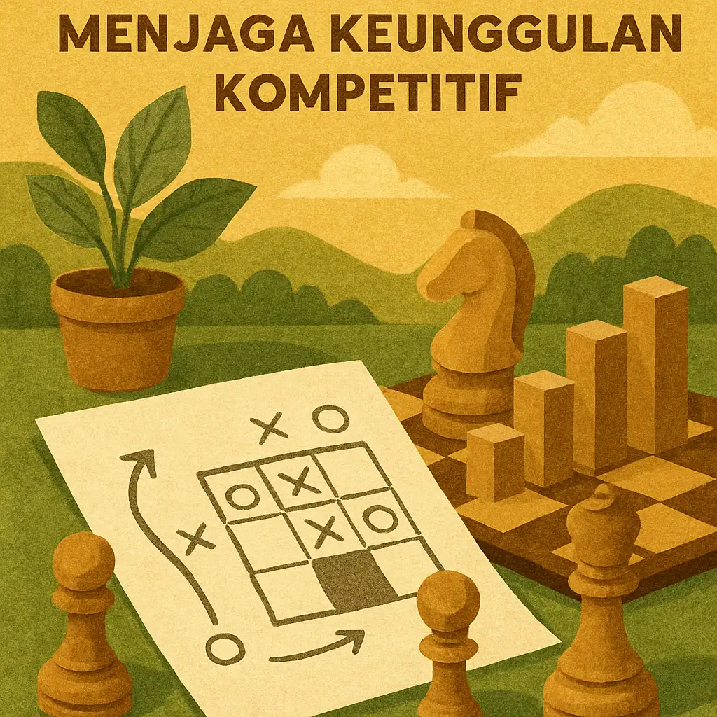 Menyusun Strategi Bisnis untuk Menjaga Keunggulan Kompetitif